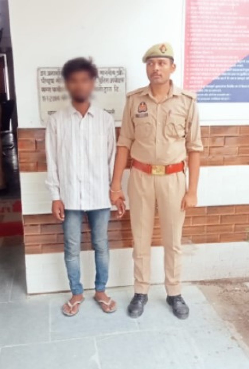 नाबालिग को बहला फुसलाकर भगाने के आरोप में युवक गिरफ्तार