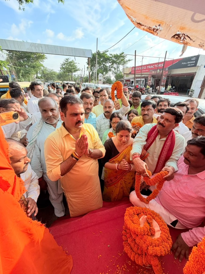 संत शिरोमणि रविदास जी की 650वीं जयंती पर निकली भव्य कलश यात्रा 