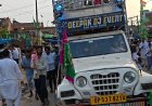 तेज आवाज बजाने पर बखिरा पुलिस नें किया तीन डीजे सीज 