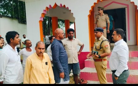 धर्मसिंहवा क्षेत्र में हनुमान मंदिर व शिवलिंग की प्रतिमा को उपद्रवियो ने किया खडिंत 
