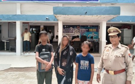 खलीलाबाद पुलिस ने भटकी हुई 13 वर्षीय बच्ची को सकुशल किया बरामद, परिजनों को सौंपा
