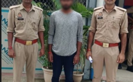 नाबालिग को भगानें के आरोप में अभियुक्त गिरफ्तार
