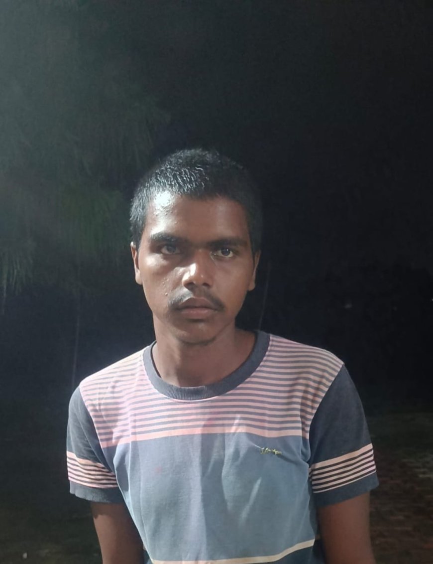 धर्मसिंहवा में मूर्ति खंडित करने वाले को पुलिस ने लिया हिरासत में
