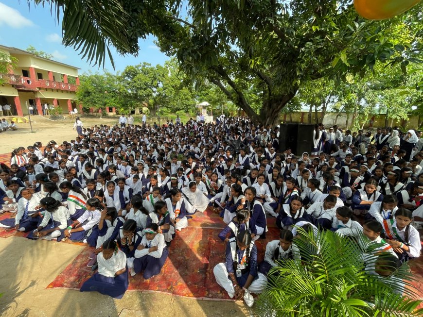 स्वतंत्रता दिवस पर आदर्श इण्टर कालेज कुसरू खुर्द में आयोजित हुआ भव्य कार्यक्रम 