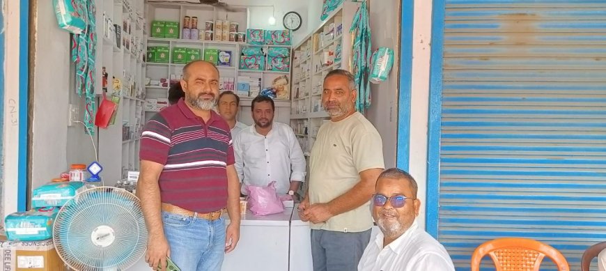 नन्दौर चौराहे पर इंडियन मेडिकल एजेंसी का हुआ उद्घाटन