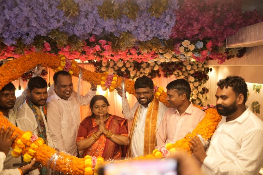 राष्ट्रीय मंत्री संगीता यादव का हुआ भव्य स्वागत 