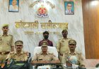 कोतवाली पुलिस ने अवैध तमंचे के साथ अभियुक्त को दबोचा