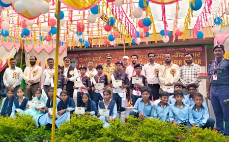 ए. एच. एग्री. इंटर कॉलेज दुधारा में तीन दिवसीय भारत स्काउट गाइड प्रशिक्षण शिविर समाप्त 