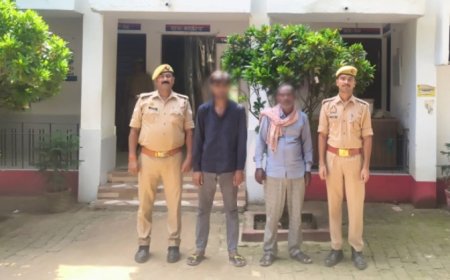 दहेज मृत्यु के आरोप में पुलिस ने दो वांछित अभियुक्त को भेजा जेल