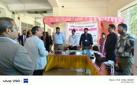 न्यायालय संत कबीर नगर में राष्ट्रीय लोक अदालत में कुल 27315 मामलों का हुआ निस्तारण