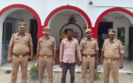 दुष्कर्म करने के मामले में एक गिरफ्तार