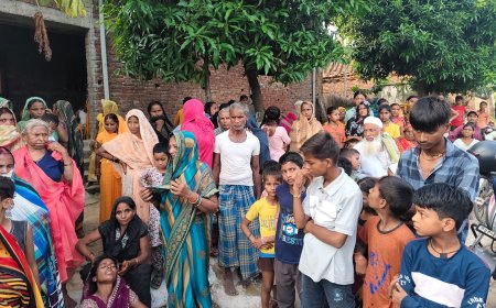 15 दिन से लापता महिला का गड्ढे में मिला शव, गांव में सनसनी