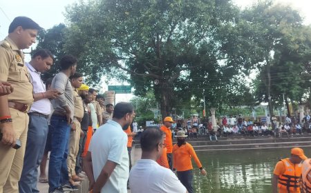 सूरजकुंड तालाब में डूबे युवक का शव एसडीआरएफ ने निकाला