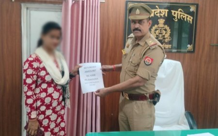 साइबर ठगी के शिकार पीड़िता को बखिरा पुलिस ने कराया पॉच हजार वापस 