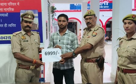 साइबर ठगी के शिकार युवक के खाते में वापस हुआ पैसा