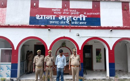 नाबालिग को भगाने वाले आरोपी को पुलिस ने गिरफ्तार कर भेजा न्यायालय 