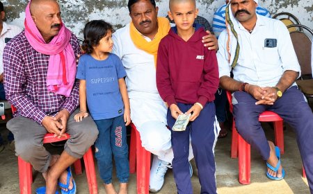 ब्रह्मानंद यादव हत्याकांड में पीड़ित परिवार के साथ खड़े हुए नील मणि