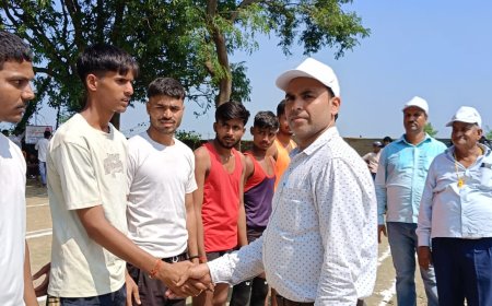 तहसील स्तरीय खो-खो प्रतियोगिता में धर्मसिंहवा का दबदबा