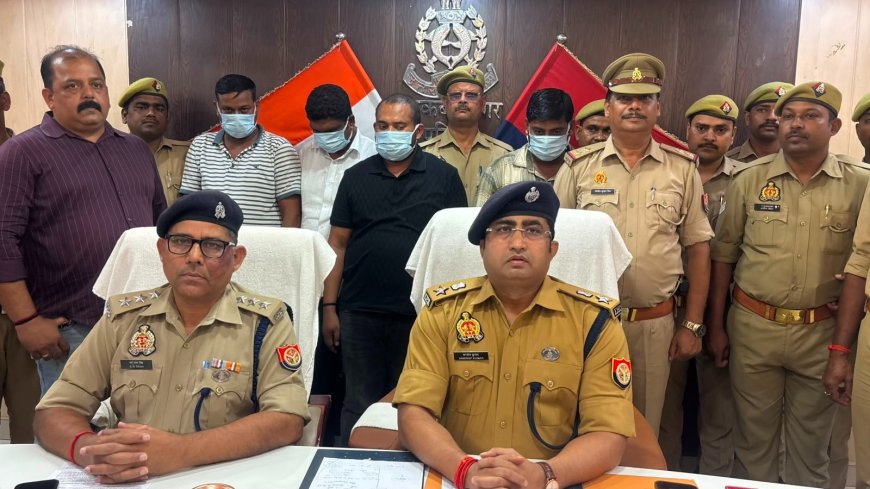 बखिरा पुलिस ने 12 घंटे में सुलझाया अपहरण का मामला, 4 अभियुक्त गिरफ्तार