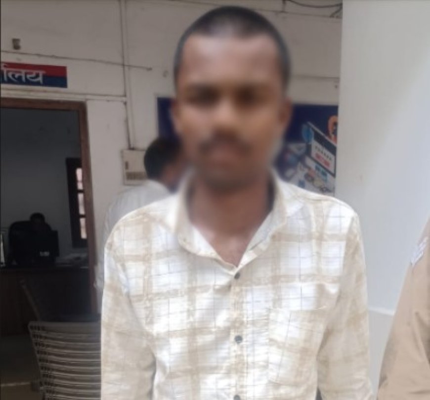 हत्या की नियत से फायरिंग एक वांछित अभियुक्त गिरफ्तार