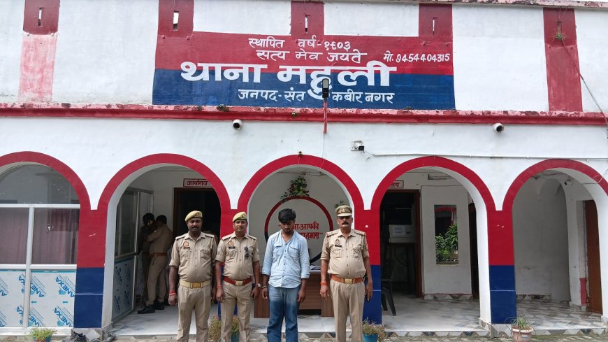 नाबालिग को भगाने वाले आरोपी को पुलिस ने गिरफ्तार कर भेजा न्यायालय 