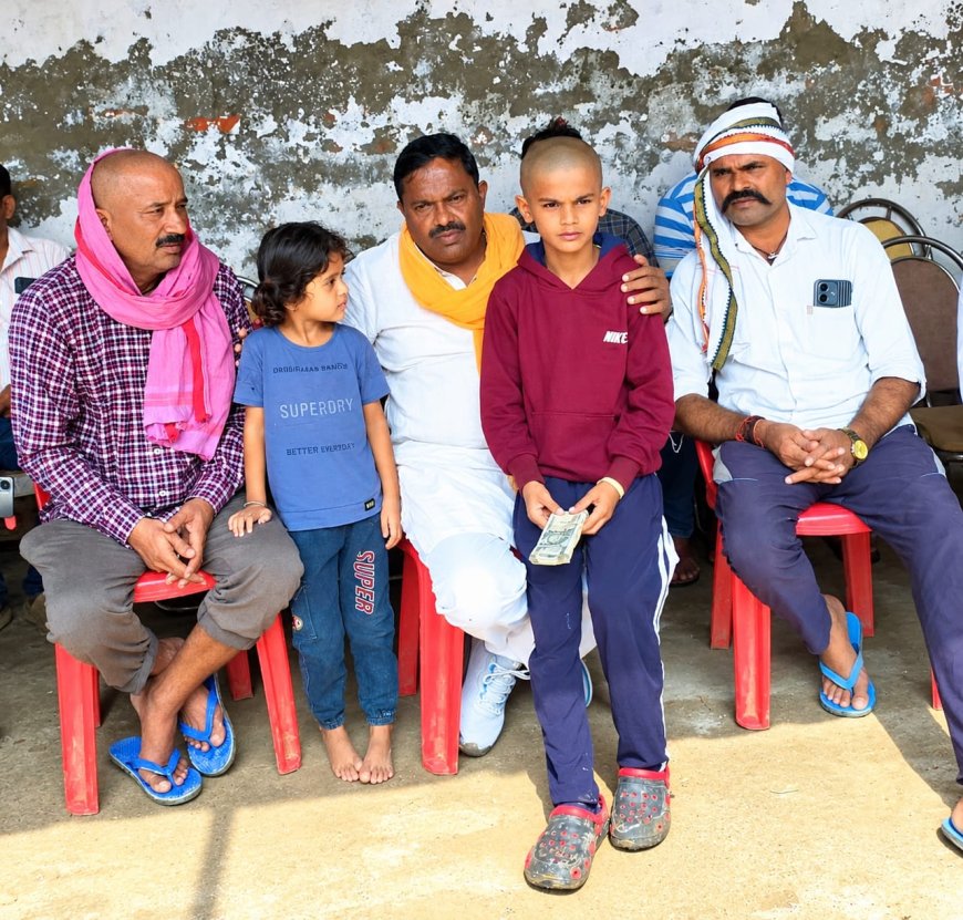 ब्रह्मानंद यादव हत्याकांड में पीड़ित परिवार के साथ खड़े हुए नील मणि