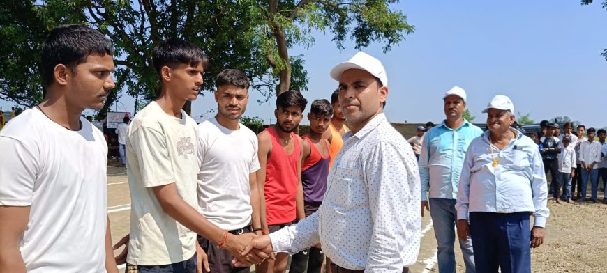 तहसील स्तरीय खो-खो प्रतियोगिता में धर्मसिंहवा का दबदबा