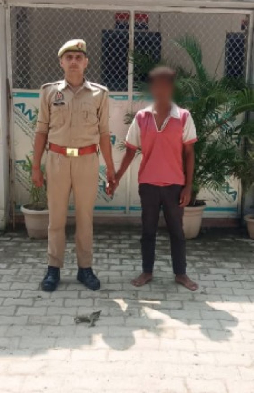 नाबालिग को भगानें के आरोप में अभियुक्त गिरफ्तार, अपहृता बरामद